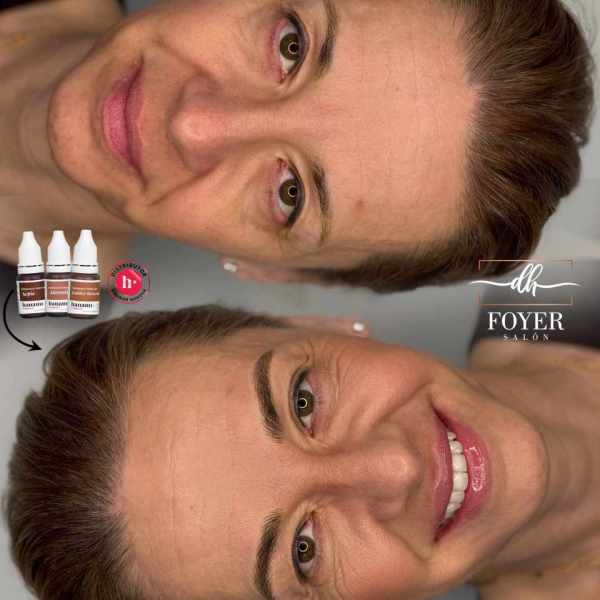 hair strokes permanentný  makeup