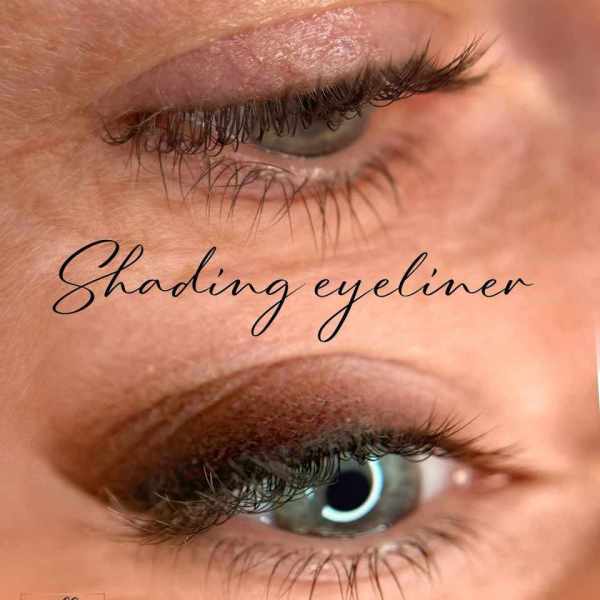 Tieňovaná linka Shading eyeliner permanentný makeup