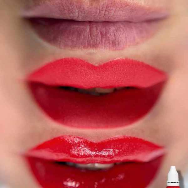 permanentný makeup pery