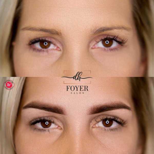 powder brows permanentný makeup
