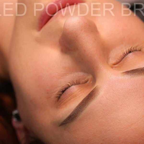 zahojené powder brows